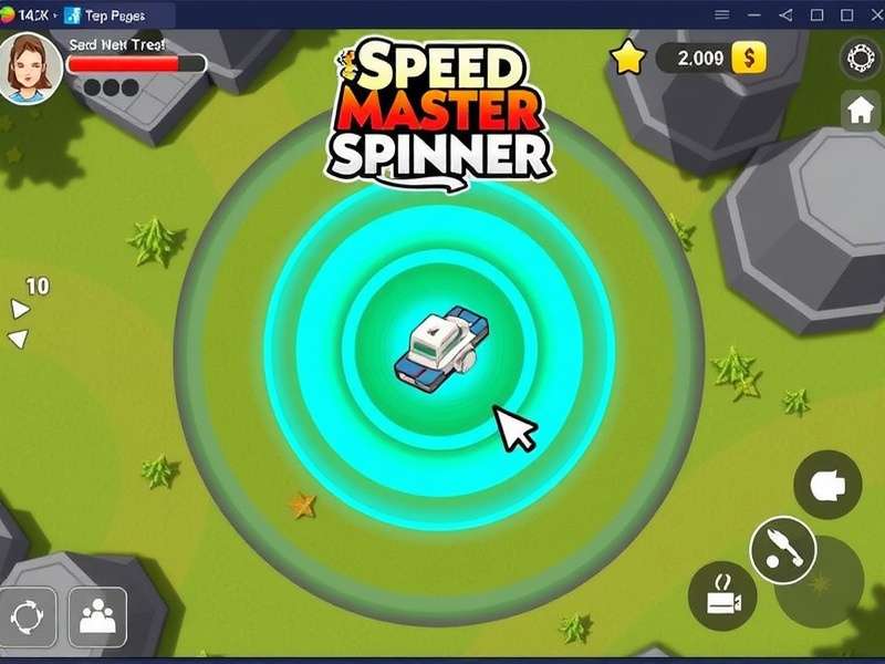Speed Master Spinner Gameplay